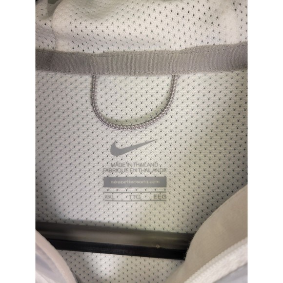 Nike Women's XXL 2012 London Olympics Hoodie Full Zip Track Jacket White Gray - Picture 4 of 10